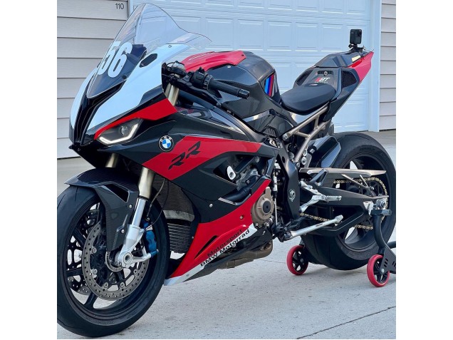 2019-2022 Black Red White BMW S1000RR Motorcycle Fairings Australia