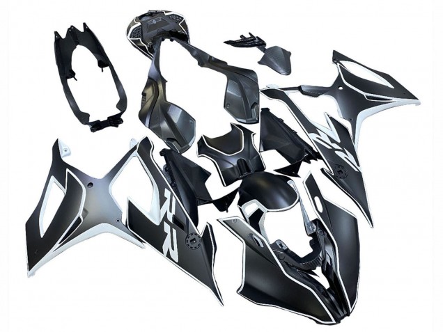 2019-2022 Black White BMW S1000RR Motorcycle Fairings Australia