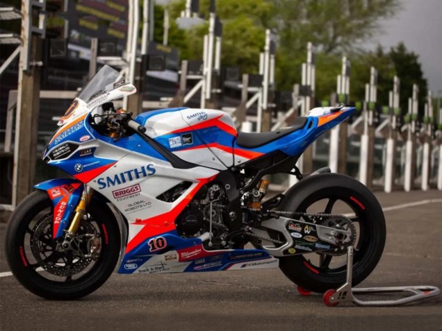 2019-2022 Blue Red White Smiths BMW S1000RR Motorcycle Fairings Australia