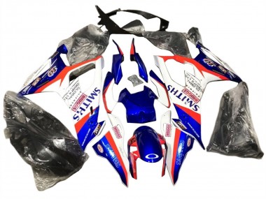 2019-2022 Blue Red White Smiths BMW S1000RR Motorcycle Fairings Australia