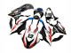 2019-2022 Black White Red 13 BMW S1000RR Motorcycle Fairings Australia