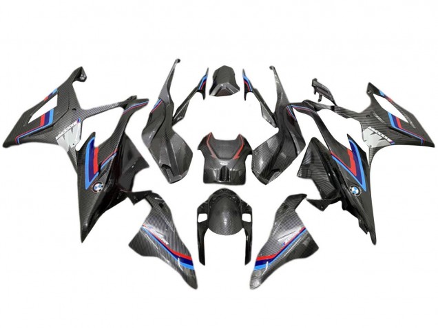 2019-2022 Black Blue Red Carbon Fiber BMW S1000RR Motorcycle Fairing Australia