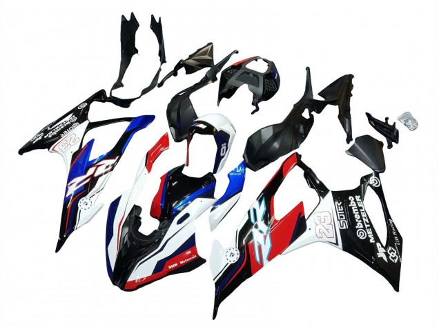 2019-2022 Blue Red White 23 BMW S1000RR Motorcycle Fairings Australia