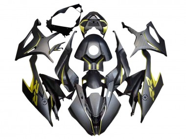 2019-2022 Black Yellow Carbon Fiber BMW S1000RR Motorcycle Fairings Australia