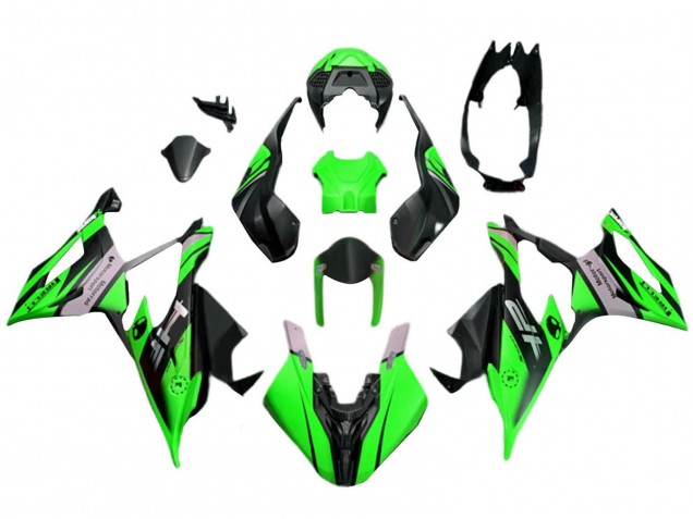 2019-2022 Green Black BMW S1000RR Motorcycle Fairings Australia