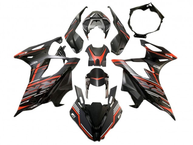 2019-2022 Matte Black Red BMW S1000RR Motorcycle Fairing Australia