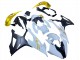 2019-2022 White Gold BMW S1000RR Motorcycle Fairings Australia