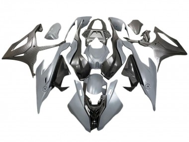 2019-2022 Grey Black Carbon Fiber BMW S1000RR Motorcycle Fairings Australia