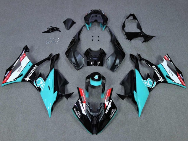 2019-2022 Black Cyan Petronas BMW S1000RR Motorcycle Fairings Australia