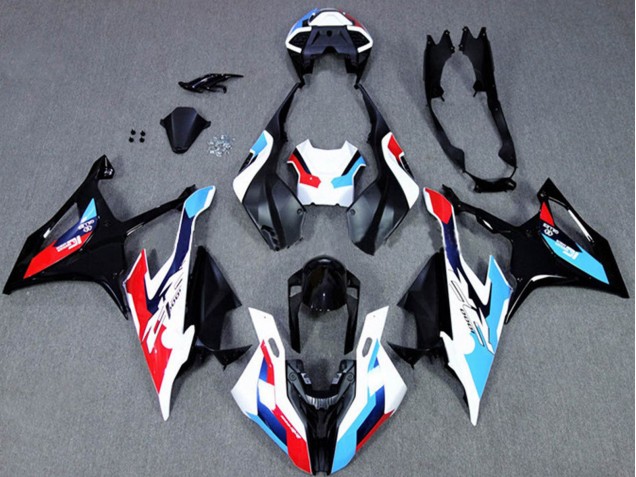 2019-2022 Black White Blue BMW S1000RR Motorcycle Fairings Australia