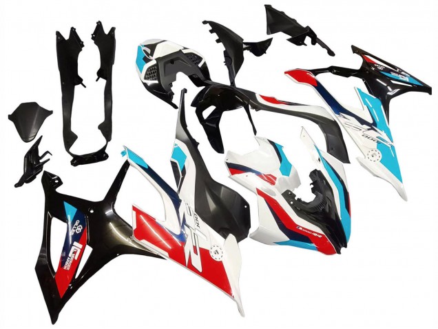 2019-2022 Black White Blue Red BMW S1000RR Motorcycle Fairing Australia