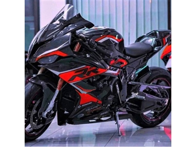 2019-2022 Black Dark Red BMW S1000RR Motorcycle Fairings Australia