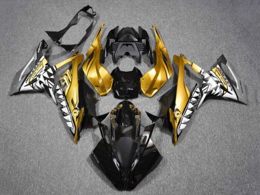 2019-2022 Gold Black Shark BMW S1000RR Motorcycle Fairings Australia