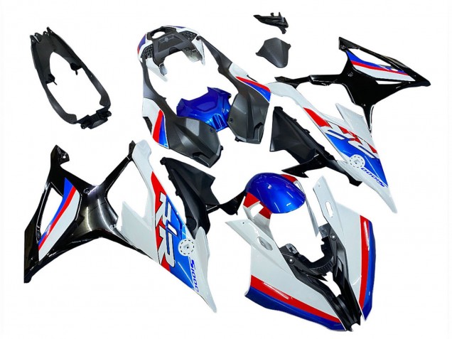 2019-2022 White Blue Red BMW S1000RR Motorcycle Fairings Australia