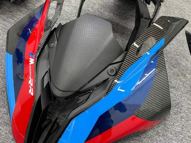 2019-2022 Black Blue Red Carbon Fiber BMW S1000RR Motorcycle Fairings Australia