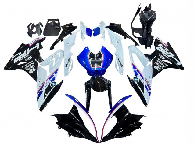 2017-2018 White Blue Glossy Black BMW S1000RR Motorcycle Fairing Australia