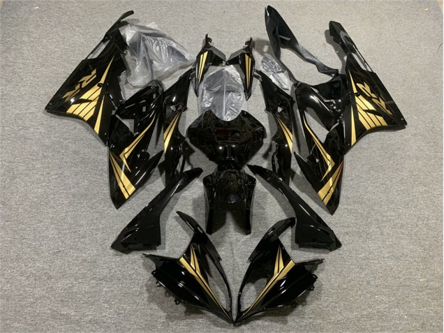 2017-2018 Gold Glossy Black BMW S1000RR Motorcycle Fairings Australia