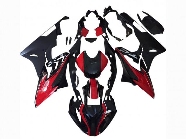 2017-2018 Red Matte Black BMW S1000RR Motorcycle Fairings Australia