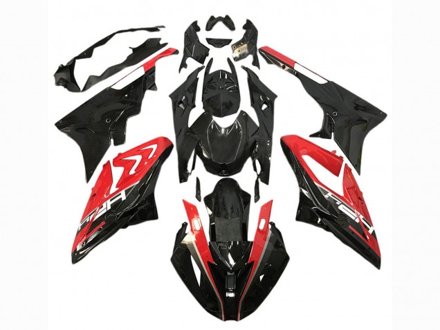 2017-2018 Red Glossy Black BMW S1000RR Motorcycle Fairings Australia