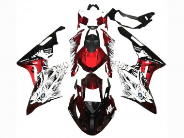 2017-2018 White Red Black BMW S1000RR Motorcycle Fairings Australia