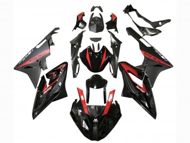 2017-2018 Red Glossy Black Matte Black BMW S1000RR Motorcycle Fairings Australia