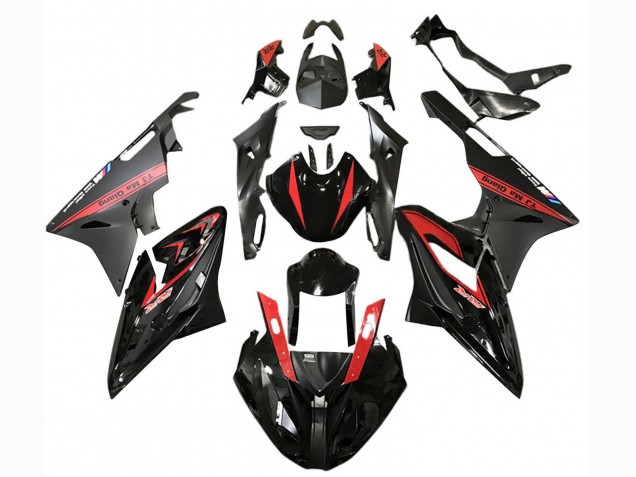 2017-2018 Red Glossy Black Matte Black BMW S1000RR Motorcycle Fairings Australia