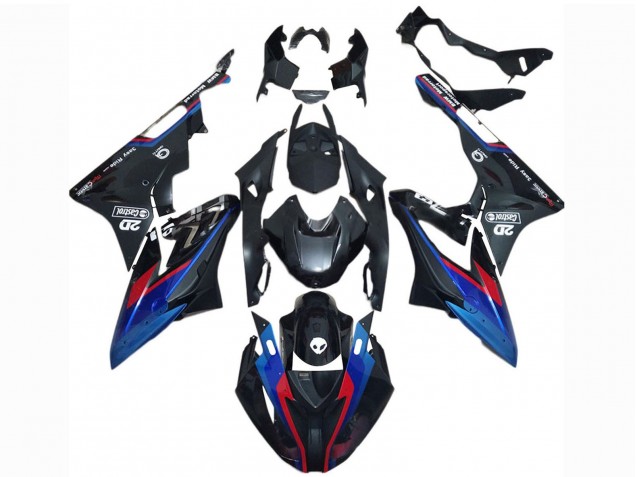 2017-2018 Blue Red Glossy Black Castrol BMW S1000RR Motorcycle Fairings Australia