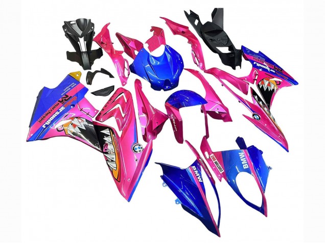 2017-2018 Pink Blue Yellow Shark BMW S1000RR Motorcycle Fairings Australia