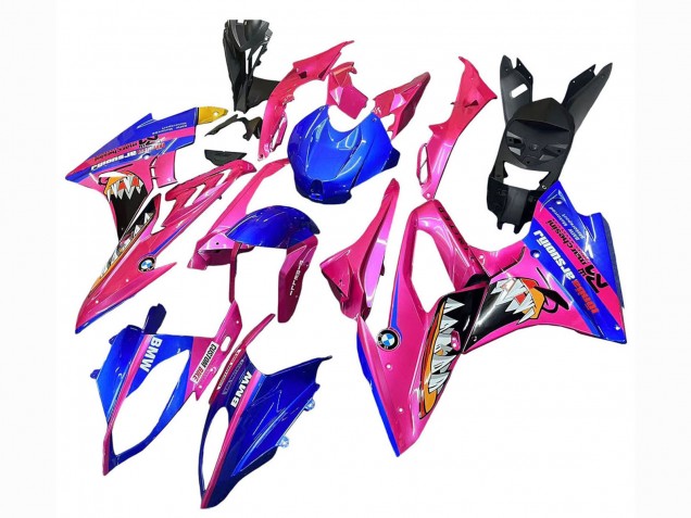 2017-2018 Pink Blue Yellow Shark BMW S1000RR Motorcycle Fairings Australia