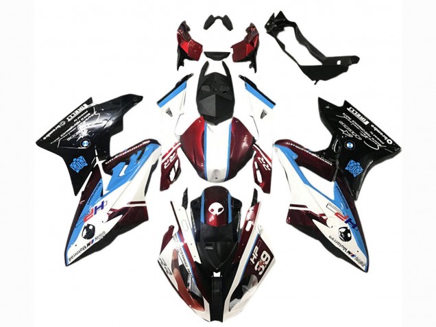 2017-2018 White Blue Red Glossy Black BMW S1000RR Abs Fairings Australia