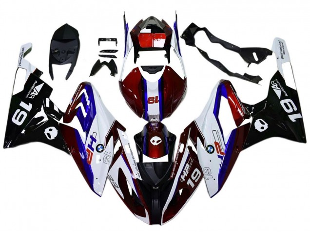 2017-2018 White Red Blue Black BMW S1000RR Motorcycle Fairings Australia
