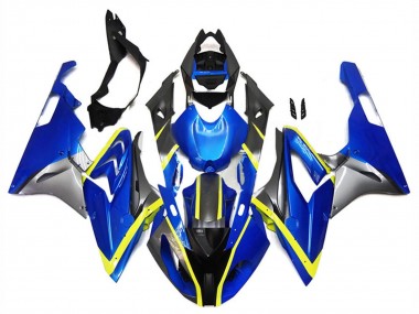 2017-2018 Silver Blue Yellow BMW S1000RR Motorcycle Fairings Australia