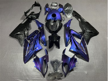2017-2018 Blue Black Forged Carbon Fiber BMW S1000RR Motorcycle Fairings Australia