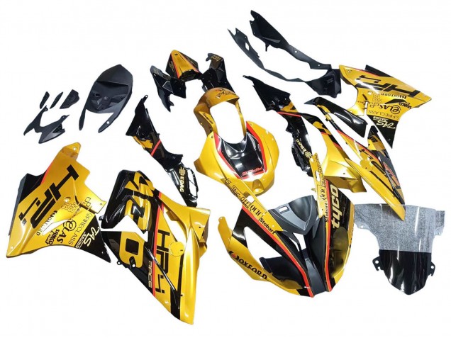 2017-2018 Gold Black Tyco BMW S1000RR Motorcycle Fairings Australia