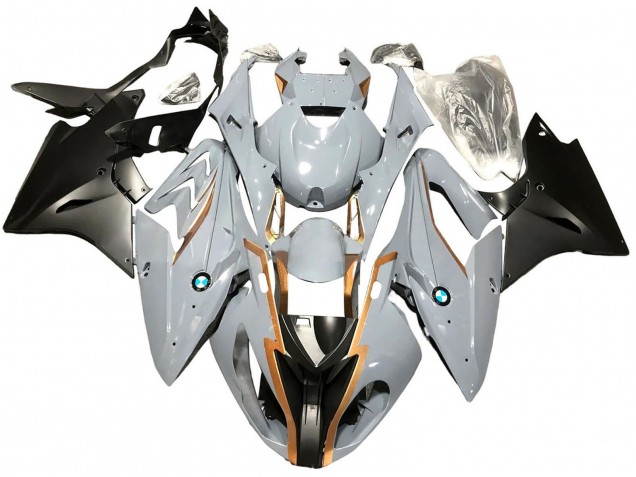 2017-2018 Nardo Grey Matte Black BMW S1000RR Motorcycle Fairings Australia