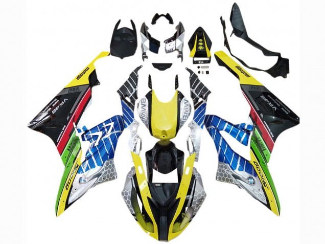2017-2018 Yellow Blue Red Green Black VR BMW S1000RR Motorcycle Fairings Australia