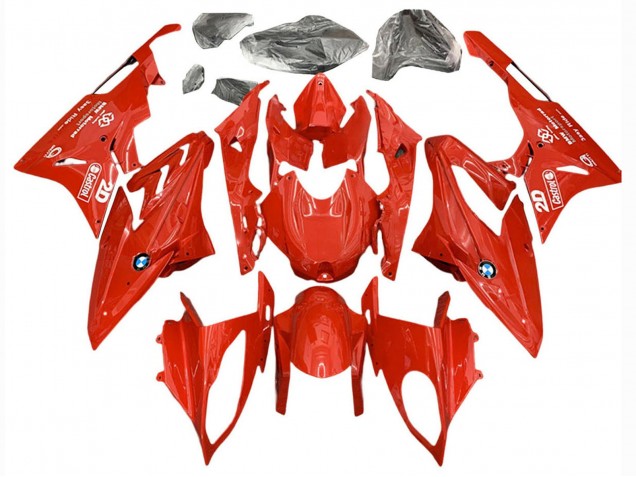 2017-2018 Red Castrol BMW S1000RR Motorcycle Fairings Australia