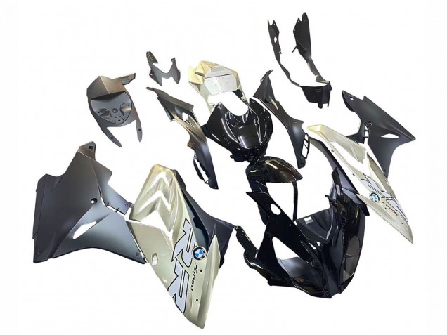 2017-2018 Silver Black BMW S1000RR Motorcycle Fairings Australia