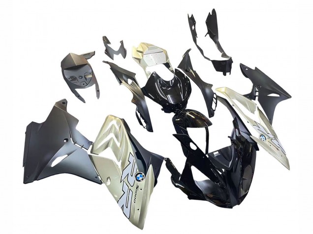 2017-2018 Silver Black BMW S1000RR Motorcycle Fairings Australia