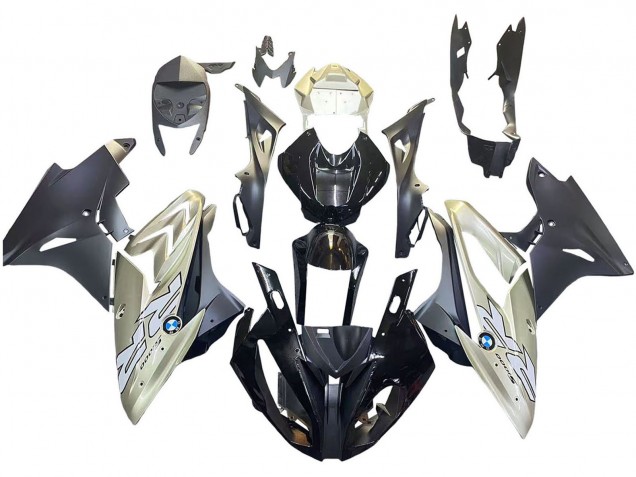 2017-2018 Silver Black BMW S1000RR Motorcycle Fairings Australia