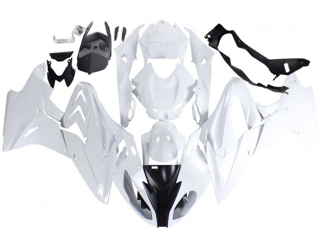 2017-2018 White BMW S1000RR Motorcycle Fairings Australia