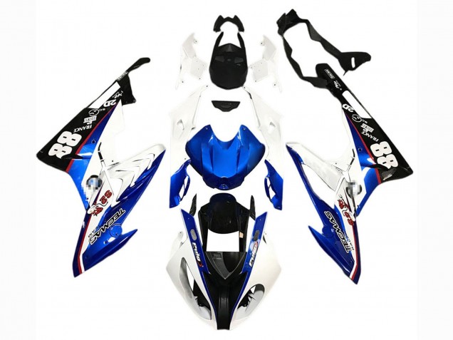 2015-2016 White Blue Black 88 BMW S1000RR Motorcycle Fairings Australia