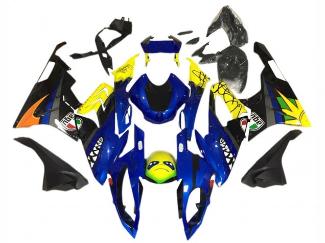 2015-2016 Yellow Blue Black Shark BMW S1000RR Motorcycle Fairing Australia