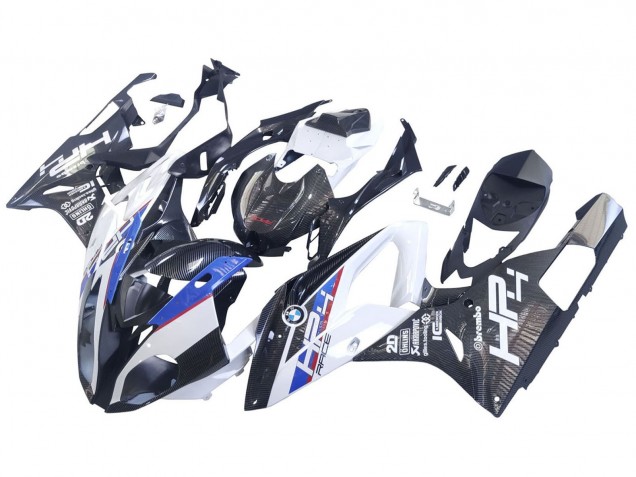 2015-2016 White Blue Black Carbon Fiber BMW S1000RR Motorcycle Fairings Australia