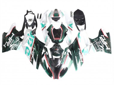 2015-2016 White Green Black BMW S1000RR Motorcycle Fairings Australia