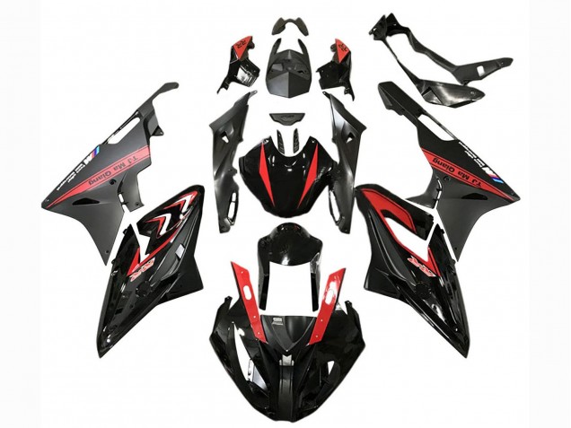 2015-2016 Red Glossy Black Matte Black BMW S1000RR Motorcycle Fairings Australia