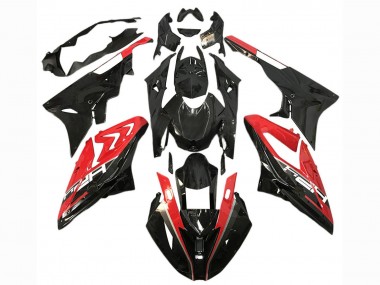 2015-2016 Red Glossy Black BMW S1000RR Motorcycle Fairings Australia
