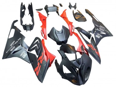 2015-2016 Matte Black Red BMW S1000RR Motorcycle Fairings Australia