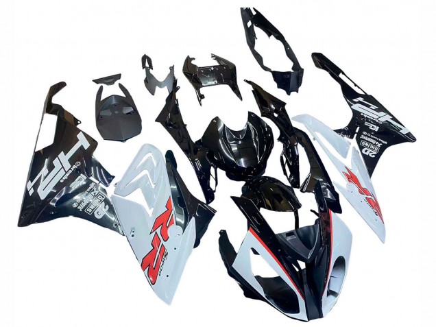 2015-2016 White Glossy Black BMW S1000RR Motorcycle Fairings Australia
