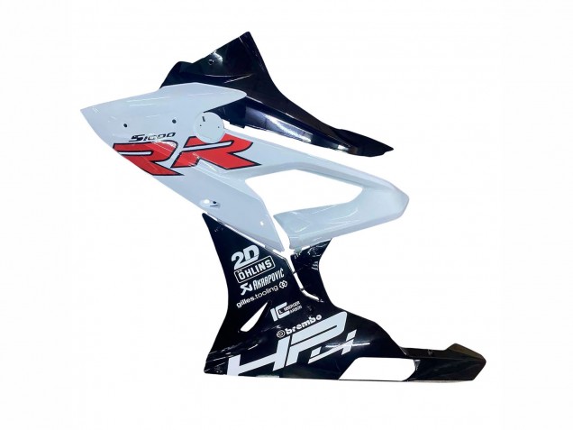 2015-2016 White Glossy Black BMW S1000RR Motorcycle Fairings Australia